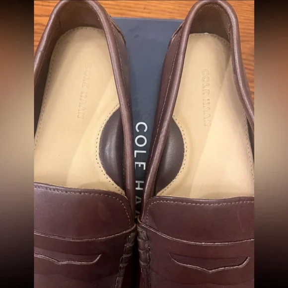 🤎 NIB Mens Cole Haan Grant Canoe Penny Loafer (11)